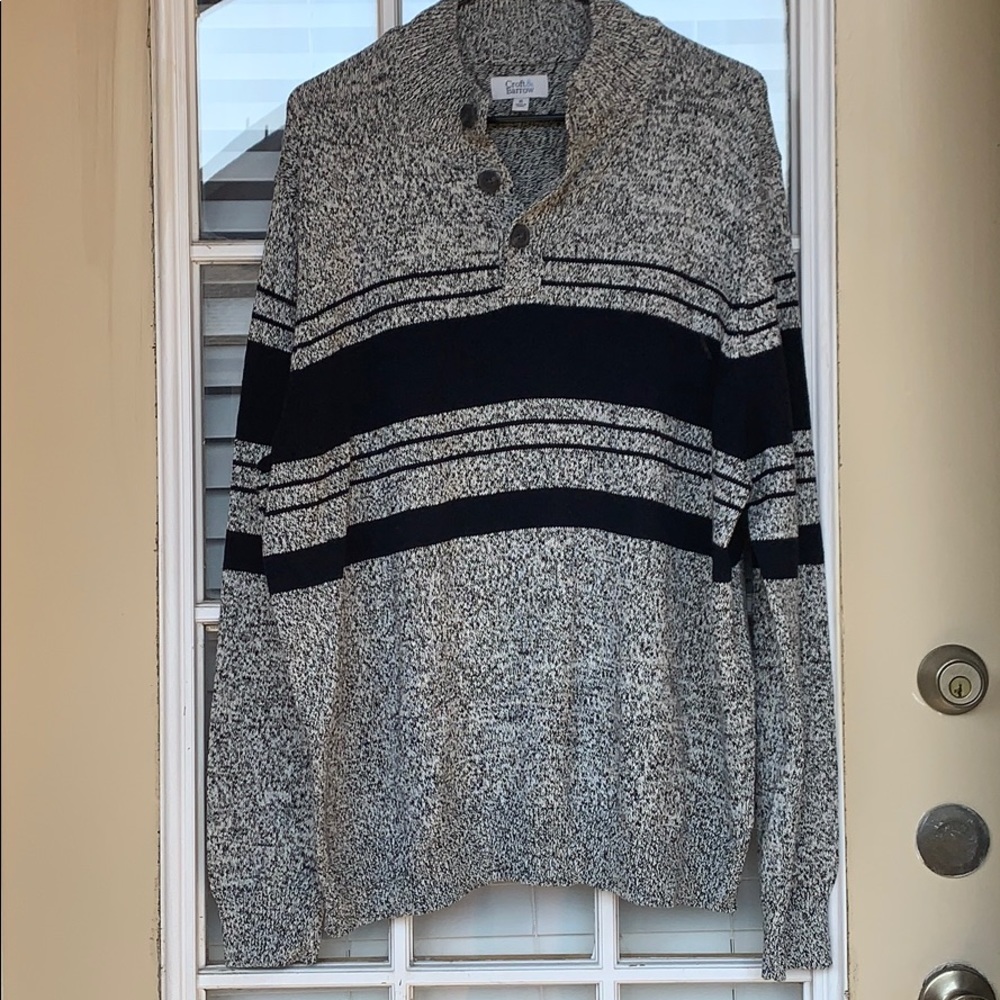 🎃2 for $15!🎃 NWOT men’s grey mock neck sweater